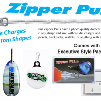 Idea of the Day! Zipper Pulls (under $2)