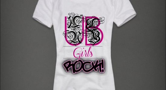 Girls Rock Custom T-Shirt