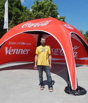 Axion Square Inflatable Tent 55