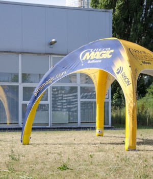 Axion Lite Inflatable Tent Option